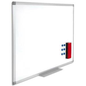 TABLEAU MAGNETIQUE BLANC CADRE ALU